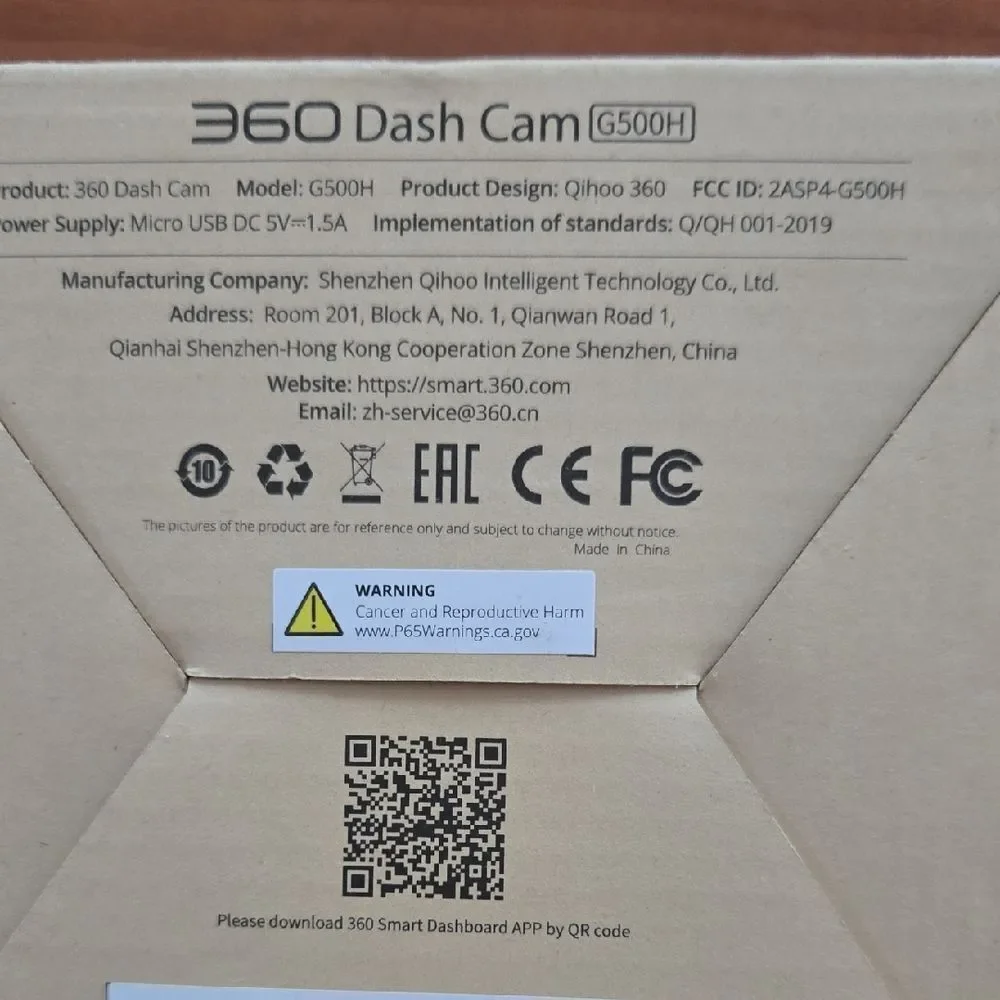 Dash Cam G500H